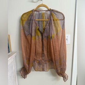 Mes Demoiselles Balao Blouse in Poudre size M/L